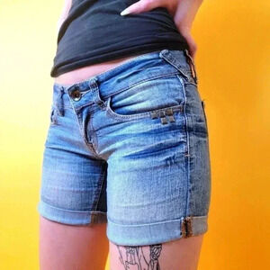 Dollhouse Crazy Sexy Cool Denim Shorts - 1